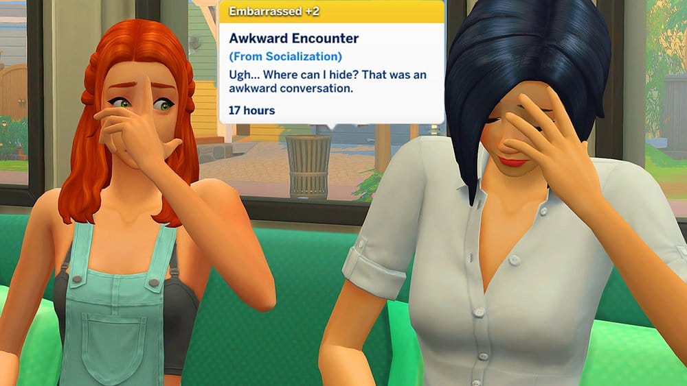 Envergonhado - The Sims 4