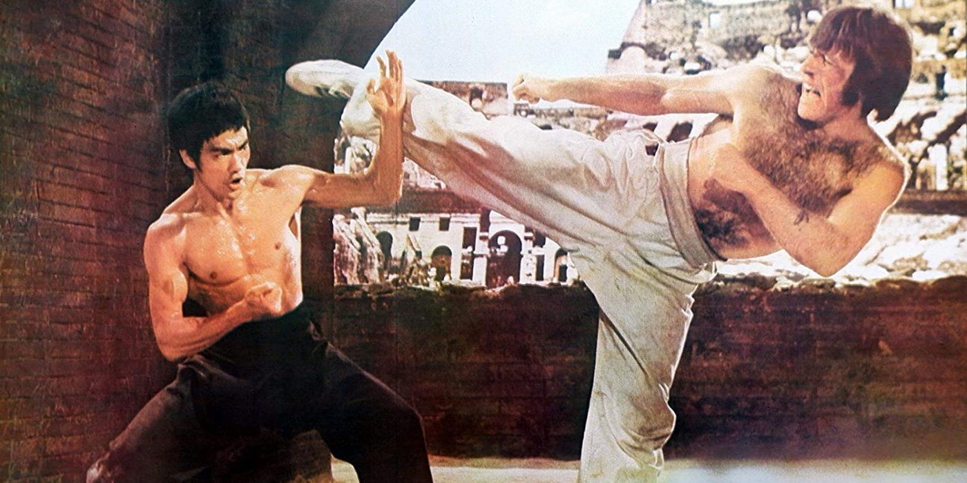 Bruce Lee e Chuck Norris
