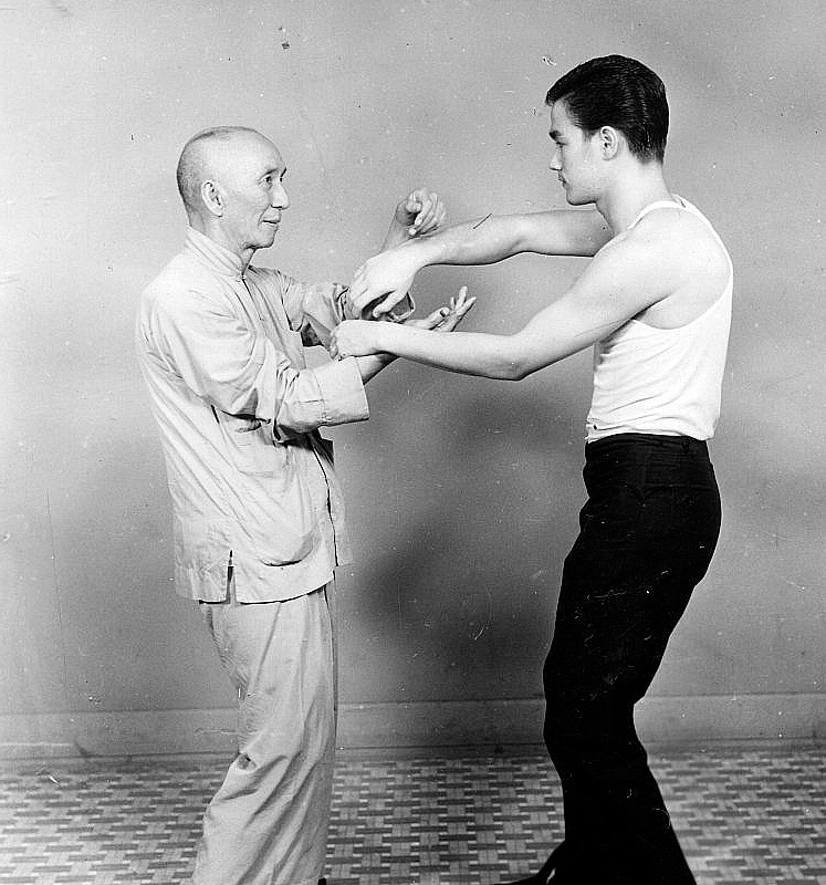 Bruce Lee e Yip Man