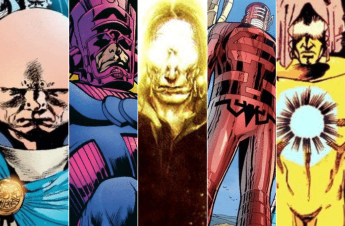 entidades cósmicas mais poderosas da Marvel
