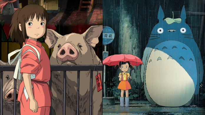 A Viagem de Chihiro e Meu Amigo Totoro - Filmes do Studio Ghibli
