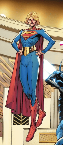 Novo uniforme da Supergirl em Detalhes