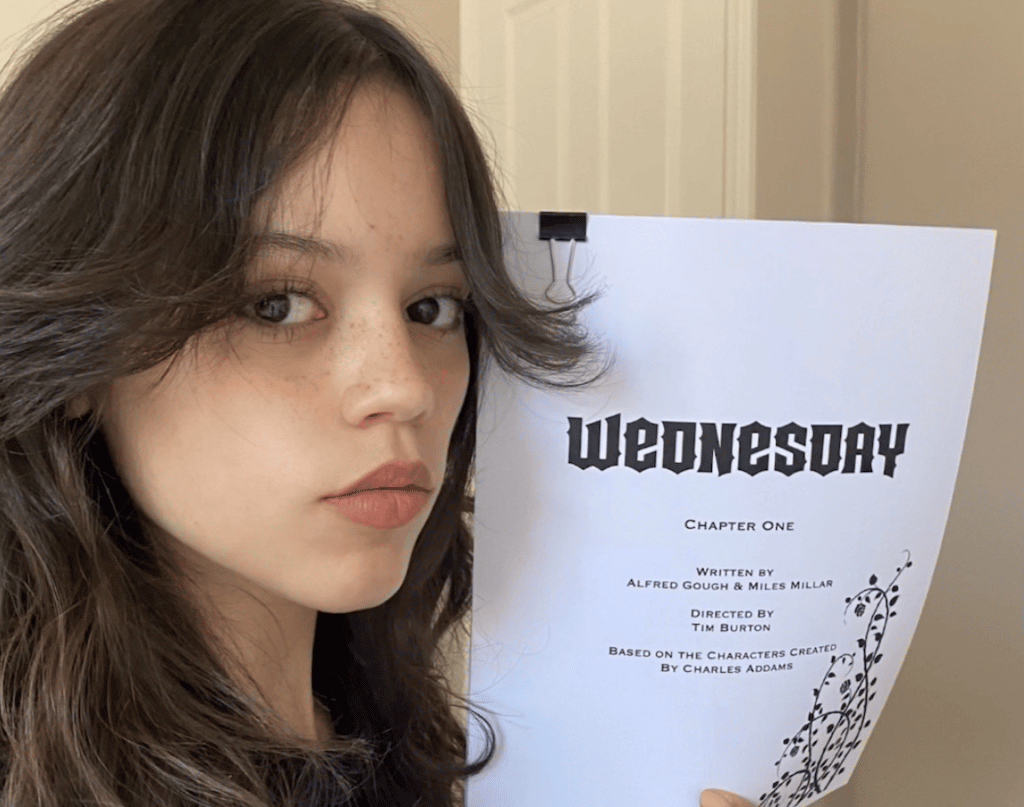 Jenna Ortega como Wednesday