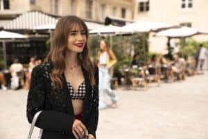 Lily Collins em Emily em Paris