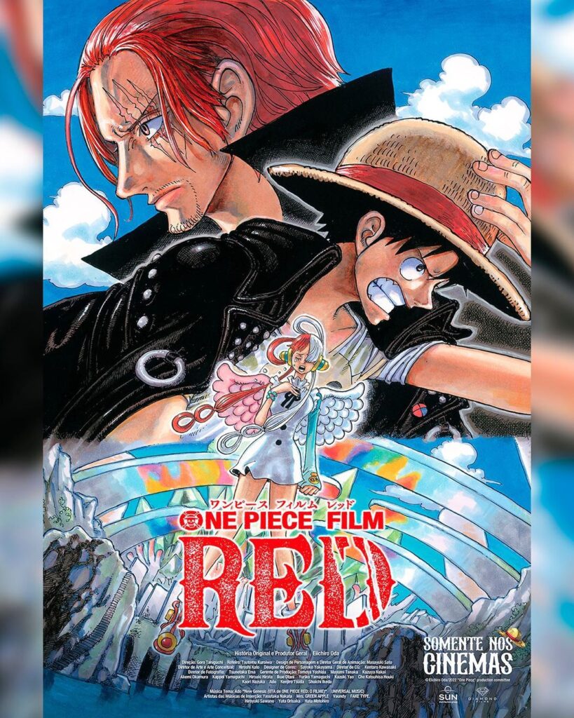 Cartaz Nacional One Piece: Red