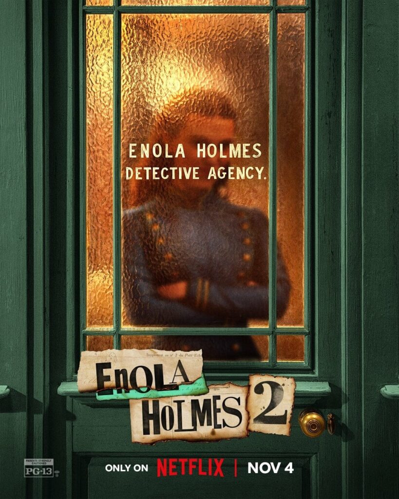 Cartaz de Enola Holmes 2
