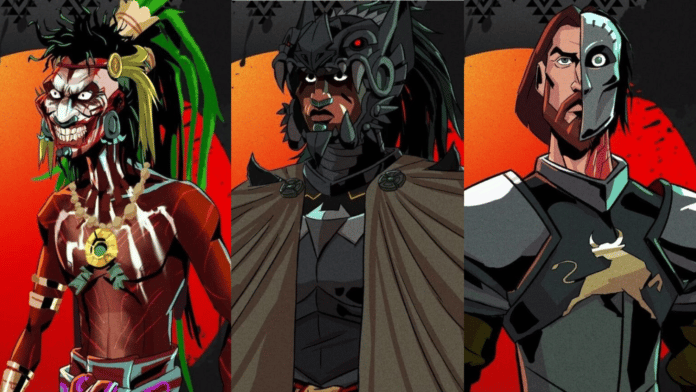 Personagens de Batman Azteca: Choque de Impérios
