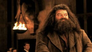 Robbie Coltrane como Hagrid