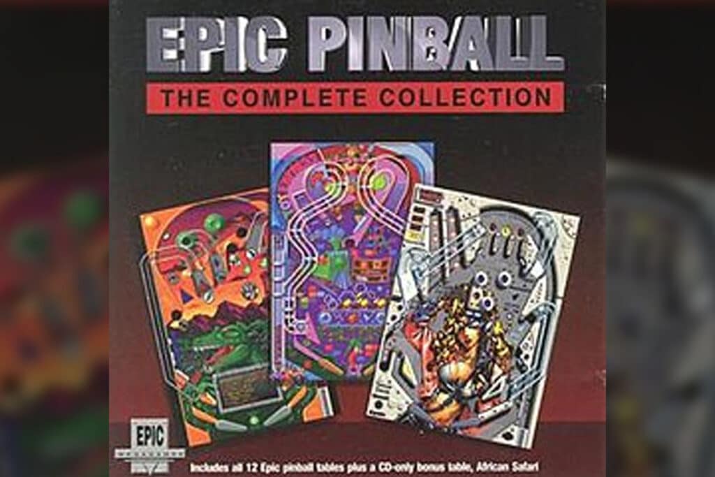 Epic Pinball 1993 - Divulgação