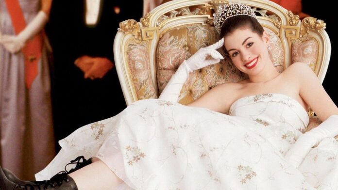 Anne Hathaway em O Diário da Princesa