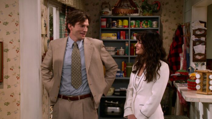 Ashton Kutcher e Mila Kunis em That '90s Show