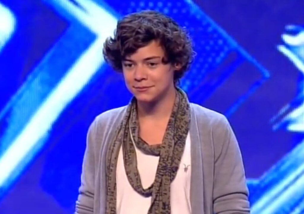 Harry Styles em The X Factor - Divulgação