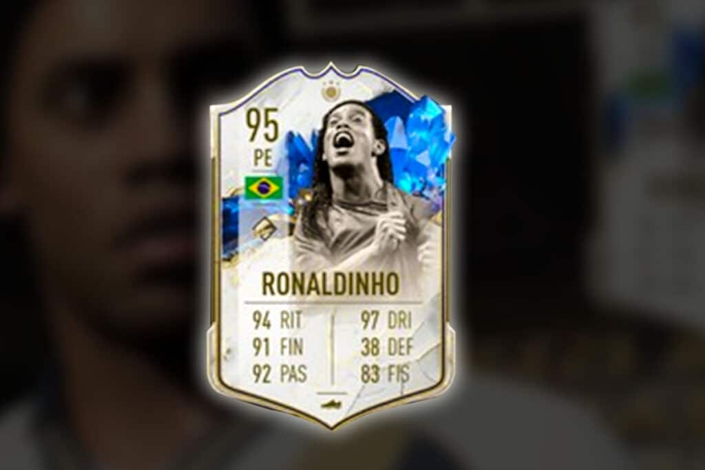 Carta de Ronaldinho no FIFA 23