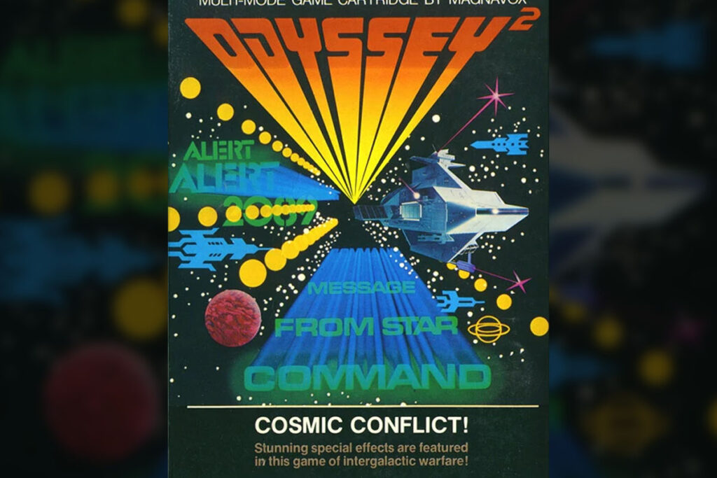 Game do console Magnavox Odyssey: Cosmic Conflict