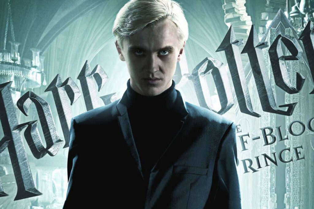 Personagem Draco Malfoy em Harry Potter e o Enigma do Príncipe