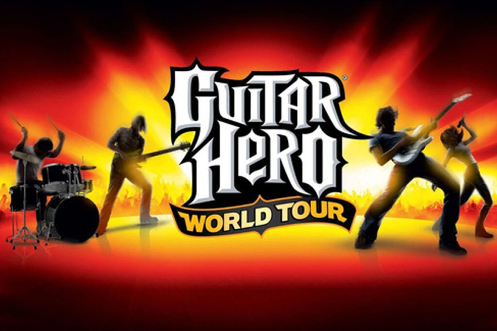Guitar hero World tour: game da empresa Aspyr Media