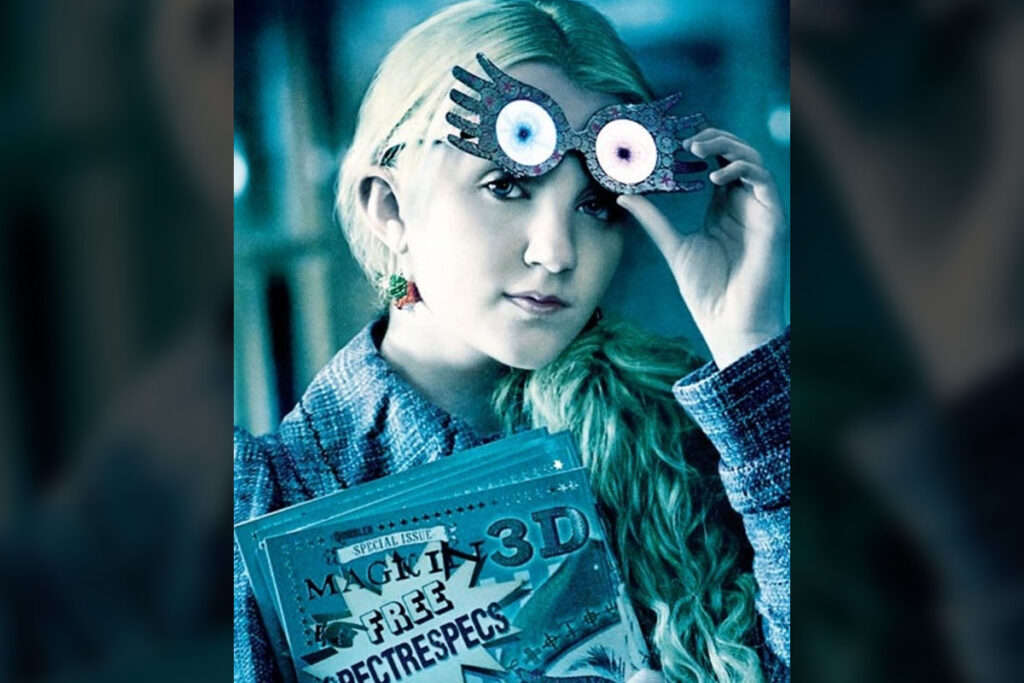 Luna Lovegood em Harry Potter e o Enigma do Príncipe