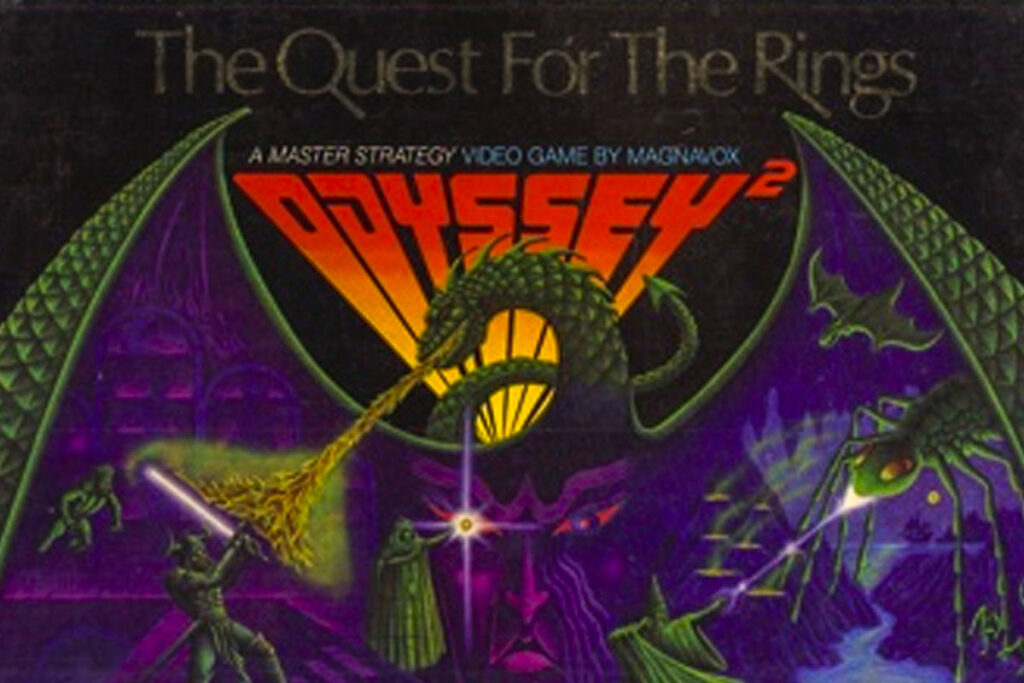 Jogo do console Magnavox Odyssey: Quest for the Rings