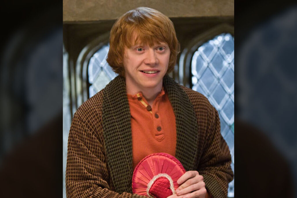 Personagem Ron em Harry Potter e o Enigma do Príncipe 