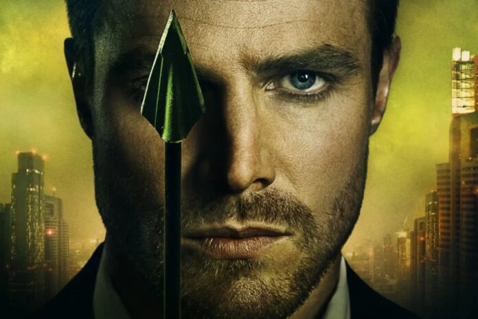 Stephen Amell na série Arrow