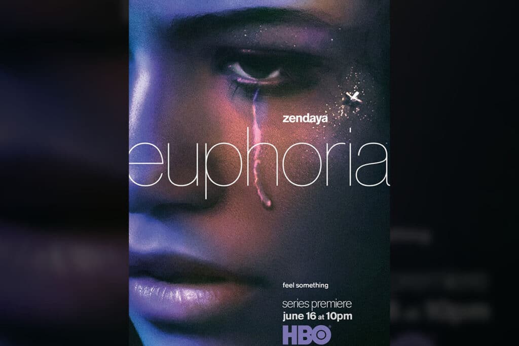 Capa de Euphoria: serie HBO Now