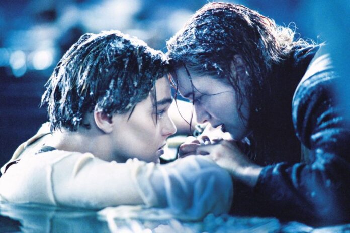 Jack e Rose em Titanic