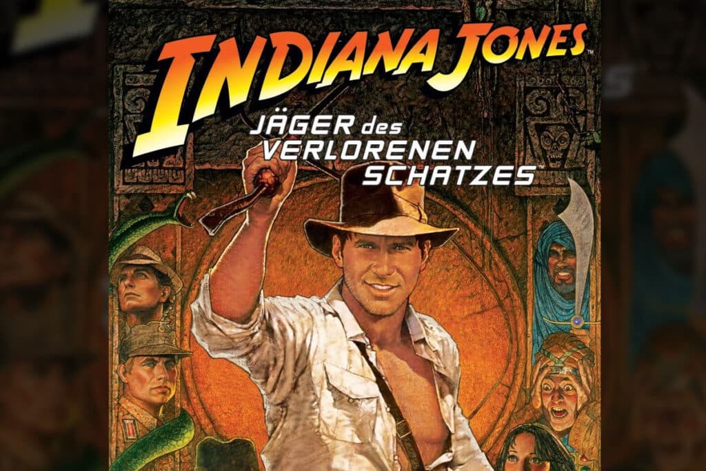 Capa do filme Indiana Jones: filme da Paramount Pictures