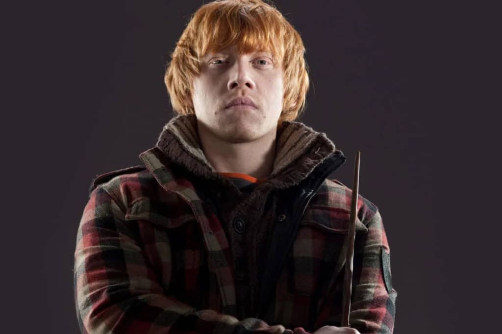 Ron em Harry Potter e as relíquias da morte