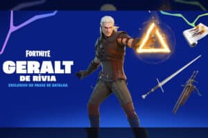 Geralt de Rivia chega ao Fortnite