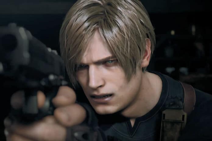 Leon Kennedy em Resident evil 4 remake