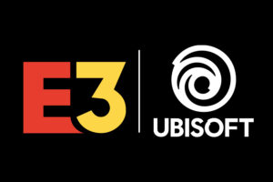 Logo da E3 e Ubisoft