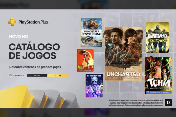 Jogos disponíveis na Ps Plus de março