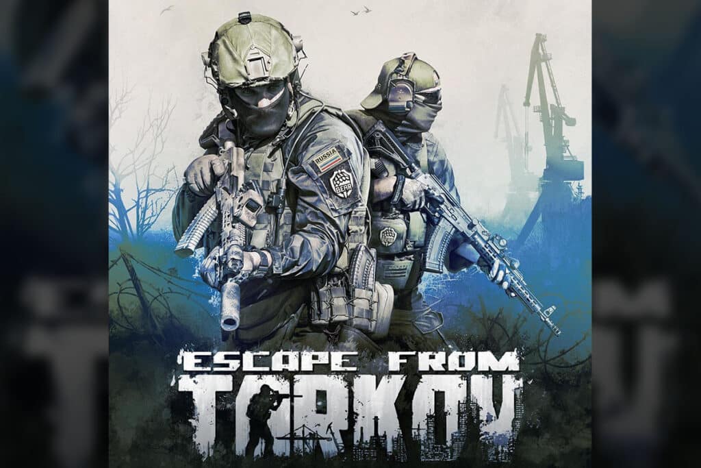 Capa do game Escape from Tarkov produzido pela Battlestate Games