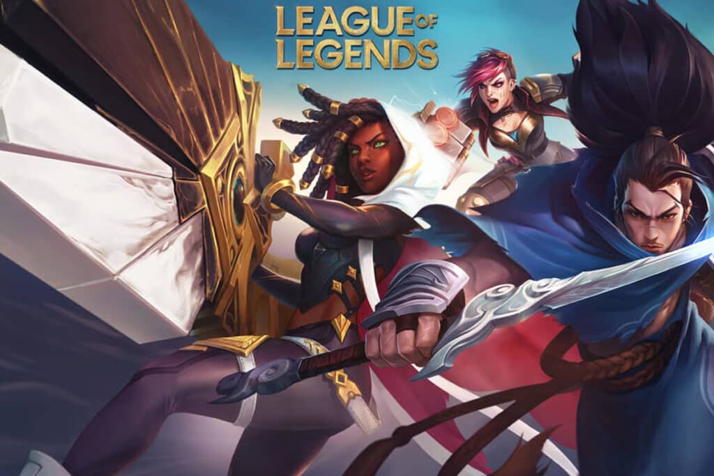 Capa do game League of Legends