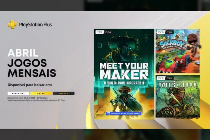 PS Plus de Abril