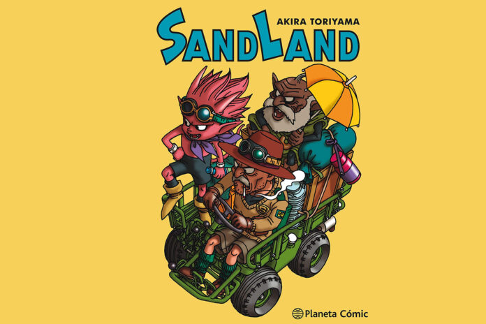 Capa do anime sandland