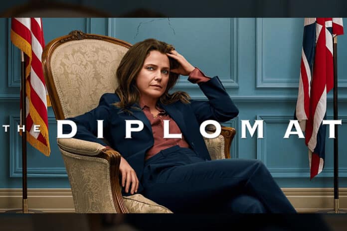 Capa da série A Diplomata