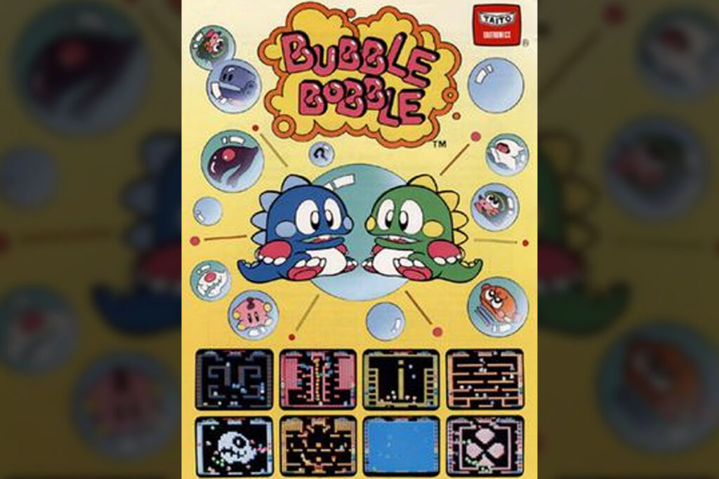 Bubble Bobble: jogo da empresa novalogic