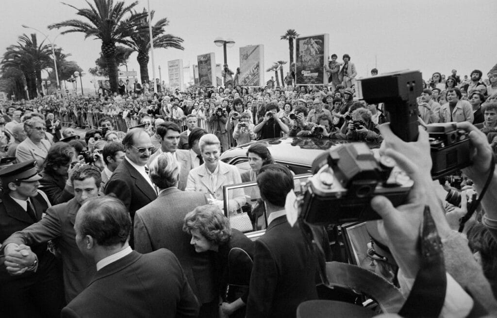 Imagem de uma das primeiras edições do Festival de Cannes, nos anos 1940.