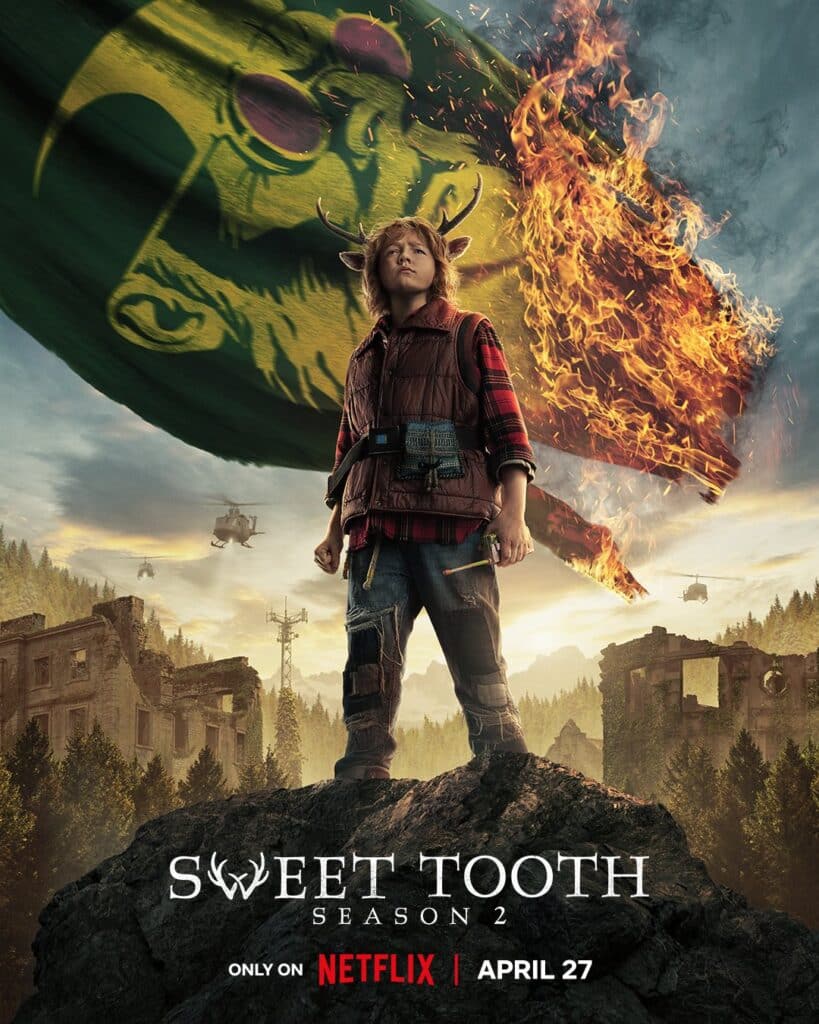 cartaz da 2ª temporada de Sweet Tooth