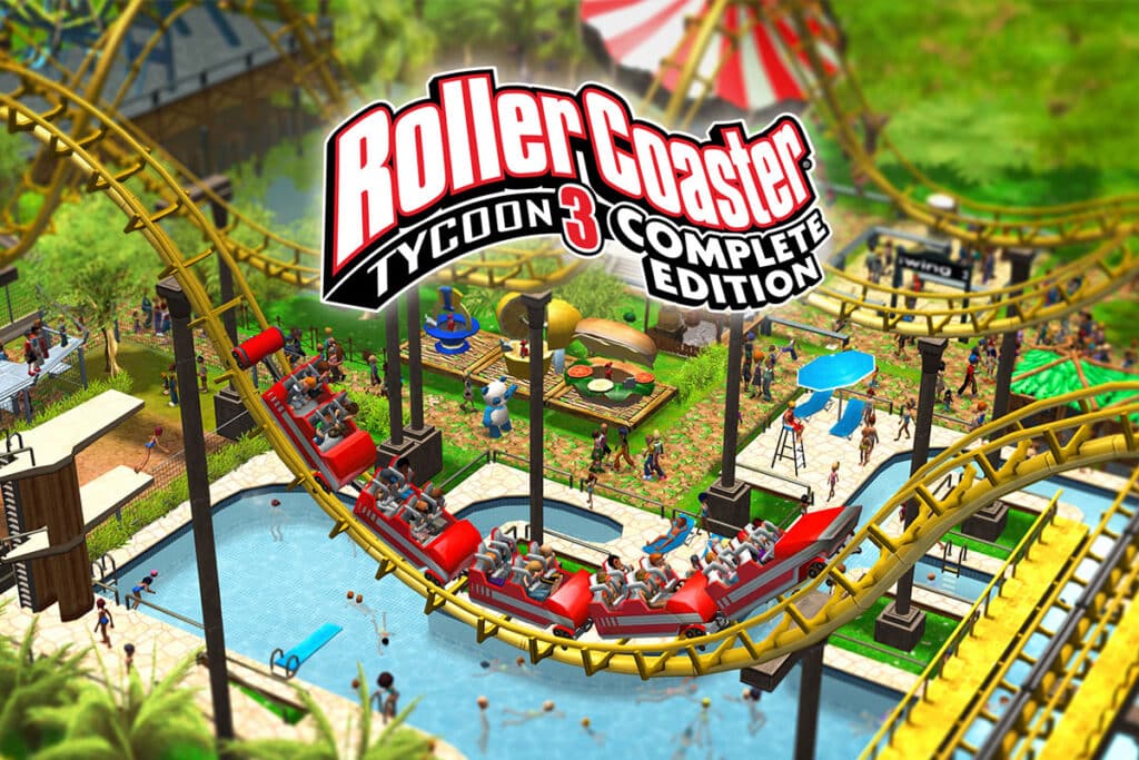 RollerCoaster Tycoon: jogo da empresa Frontier Development