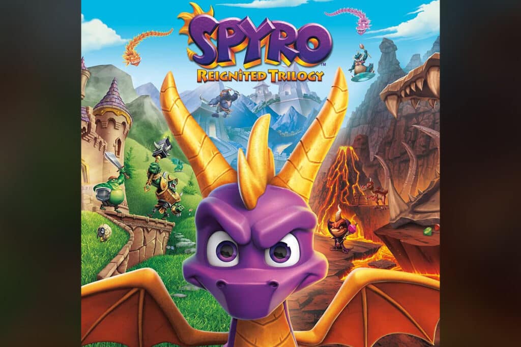 Spyro: Um clássico jogo da empresa Activision