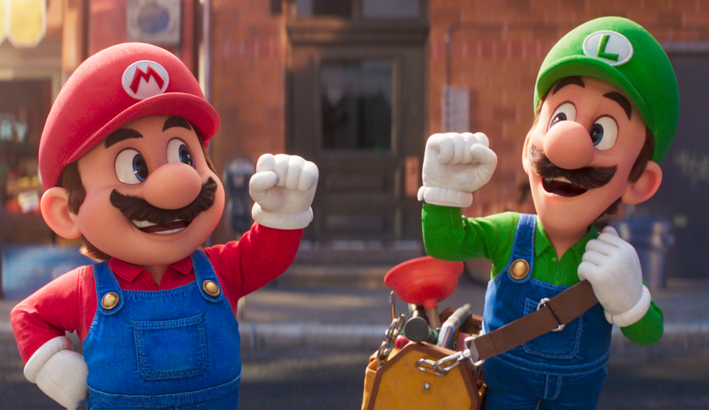Cena de Super Mario Bros. - O Filme (2023).