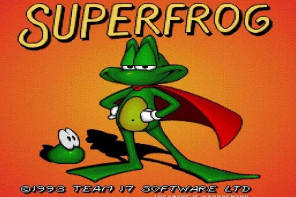 Superfrog: jogo da empresa Superfrog
