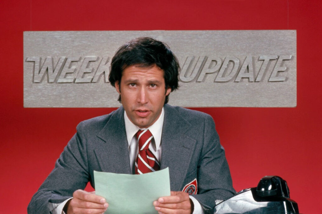 Chevy Chase no programa Weekend Update