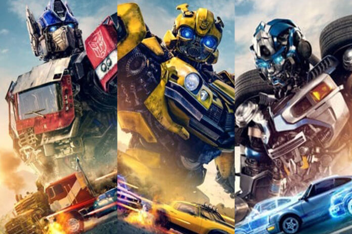 Pôsters dos filmes Transformers