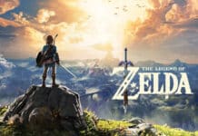 Poster do jogo The Legend of Zelda Breath of the Wild
