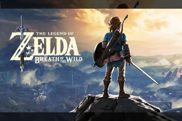 Pôster do game Breath of the Wild