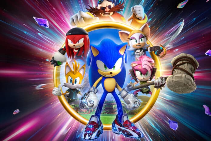 Pôster da animação Sonic Prime