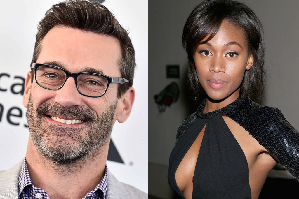 Atores de The Morning Show: Jon Hamm e Nicole Beharie